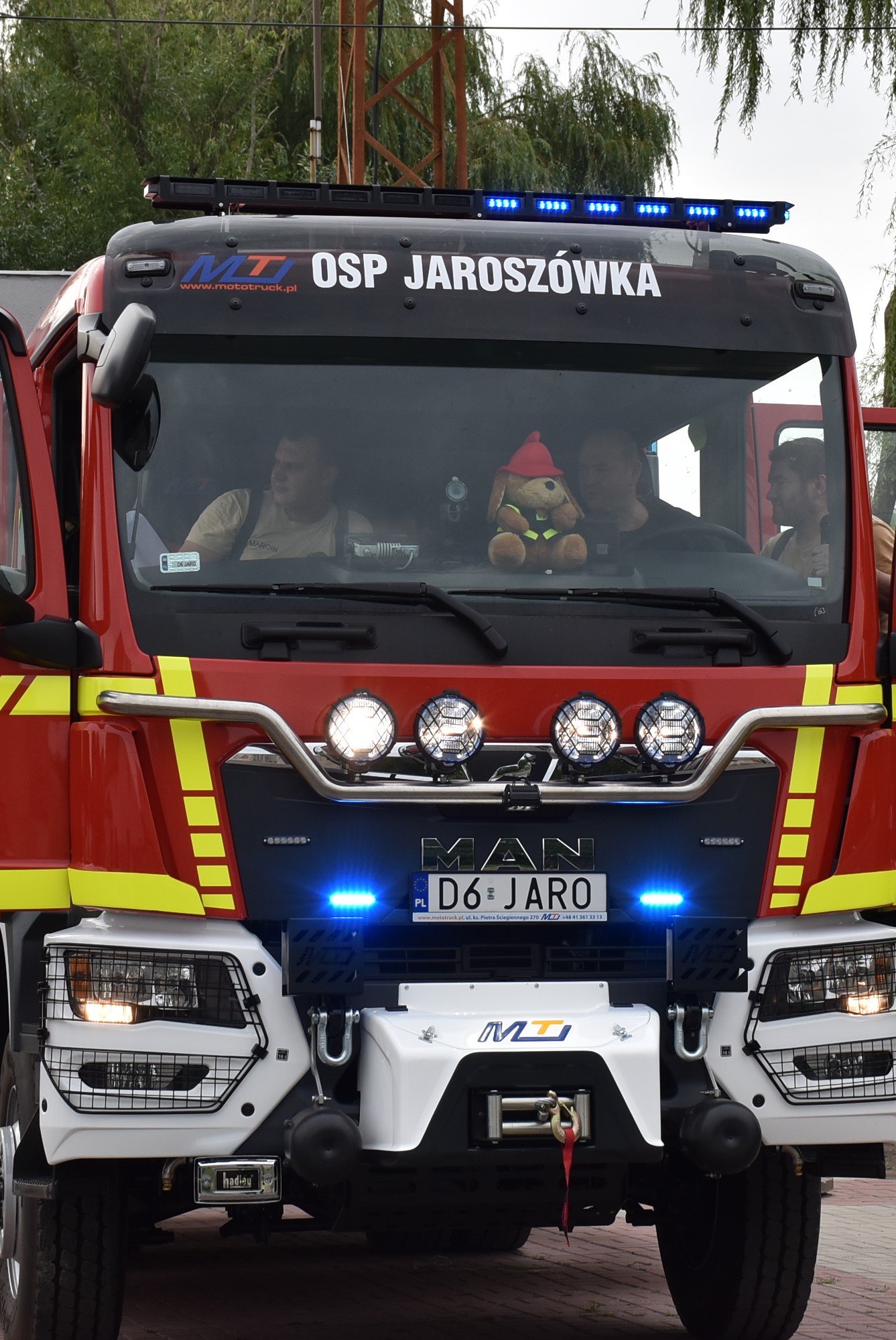 Nowy wóz bojowy w Jaroszówce